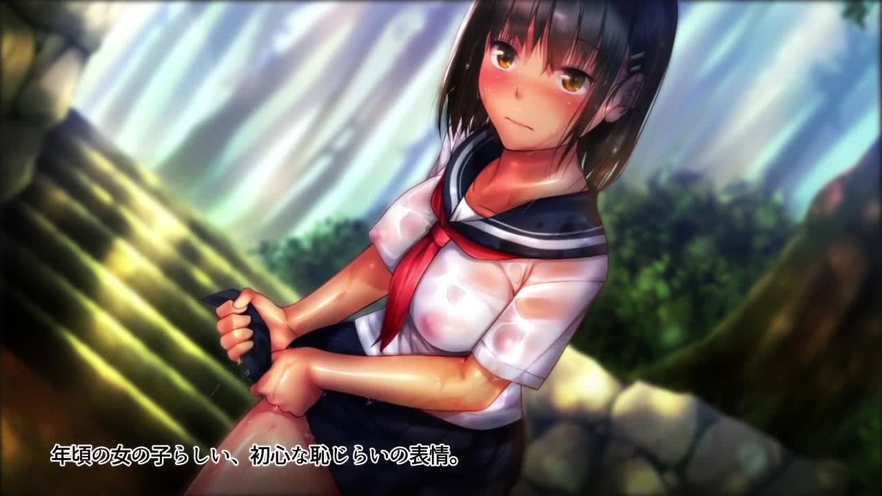 妹エロアニメ【夏色乙女 俺と従姉妹と爛れた性交に耽った夏の思い出（モーションコミック版）】サンプル画像１