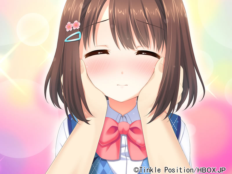 妹スマホゲーム【お兄ちゃん、キッスの準備はまだですか？】サンプル画像３　キス　甘々