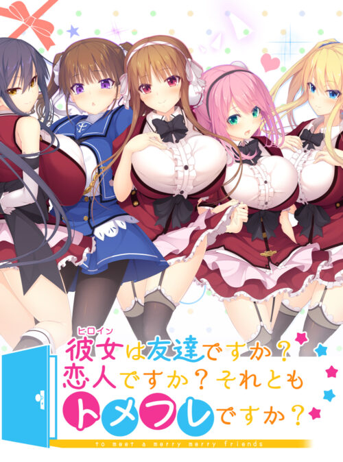 妹スマホゲーム【『彼女(ヒロイン)は友達ですか? 恋人ですか? それともトメフレですか?』】パッケージ大