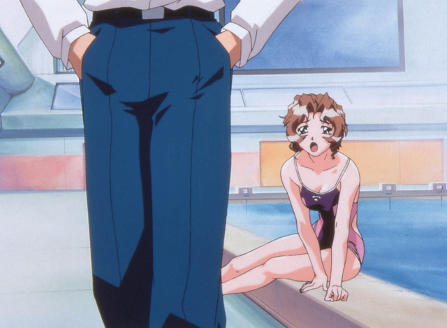 妹エロアニメ【ナチュラルAnother.1思いはじけて…】サンプル画像２　女子校生　競泳・スクール水着